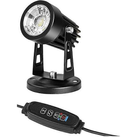 Spots encastrés pour éclairage d'intérieur avec minuterie, projecteur de sol 3W, éclairage indirect, température de couleur 3000K/4000K/5000K, prise US (1/5)