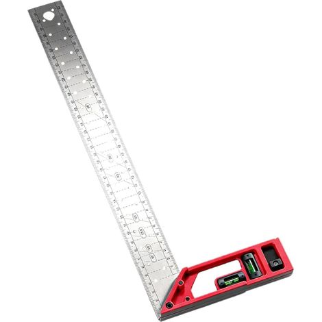 Règle d'angle droit de précision Équerre à 90° pour la construction de meubles, armoires, placards, penderies, chaises et tables