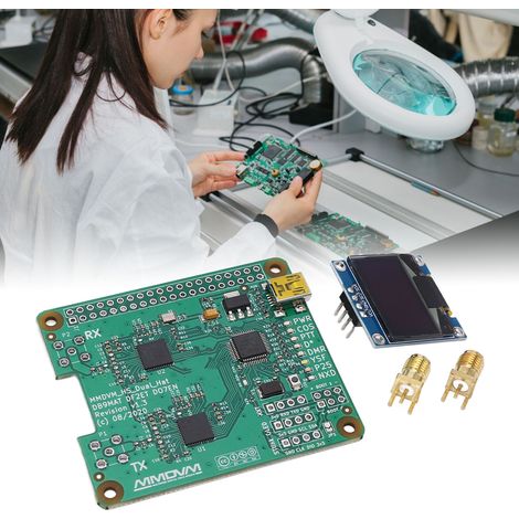 Carte hotspot duplex mmdvm DRM C4FM P25 DSTAR oscillateur à cristal compensé en température de haute qualité (1/5)