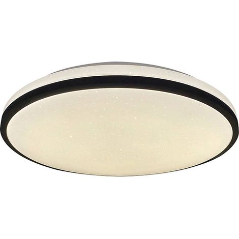 SLAVA, BATHROOM CEILING LAMP, BLACK, WHITE STARRY, BUILT-IN (1/3)
