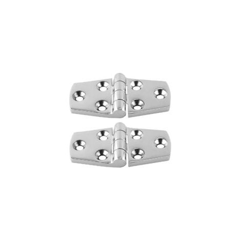 Charnière pour meuble,Charnières Materiale À toute épreuve Charnière de bateau Plateforme Cabinet 2 pezzi 38 mm x 76 mm - Crezuo