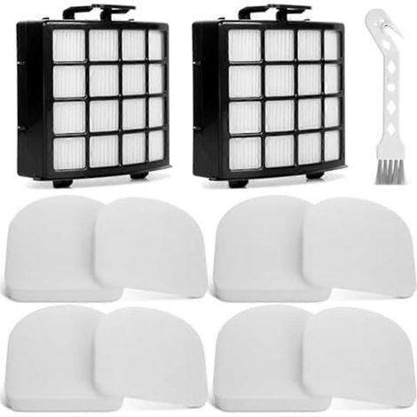 Filtres de rechange compatibles avec les aspirateurs verticaux filaires PowerDetect AZ3901, UV3900 et UV3900CCO. (1/5)