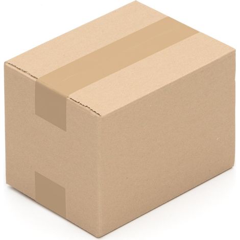 300 x Kartons 200 x 150 x 150 mm Versandverpackung braun 1 wellig Faltkartons (1/4)
