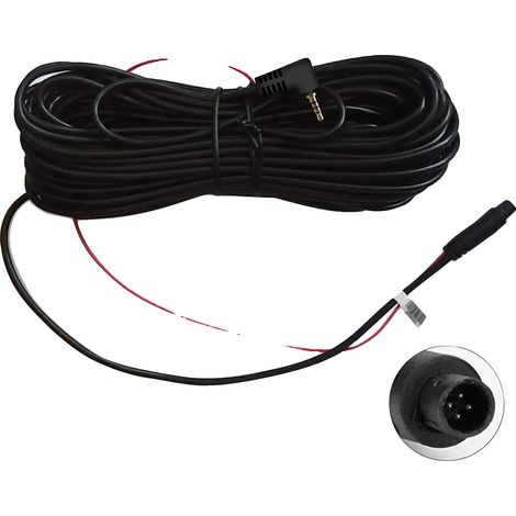 Cavo di prolunga da 10 metri per telecamera di retromarcia, cavo resistente, 10 m (1/2)