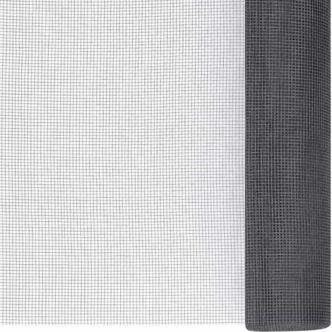 Brise Vue pour Balcon Jardin Terrasse, Écran en treillis, Fibre de verre 100x2000 cm Gris OIB1110E (1/5)