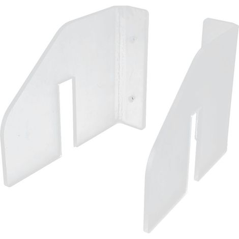 Support mural transparent en acrylique pour ranger les skateboards dans une chambre ou un salon. (1/5)