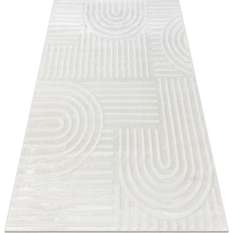 Carpet BALANCE 1918 cream - Geometric, structural, glamour beige 200x290 cm