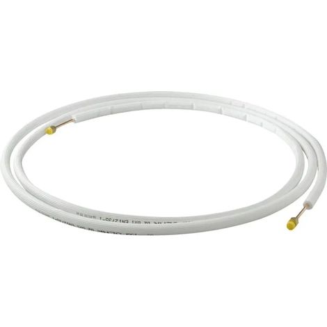 STIEBEL ELTRON Línea de líquido de climatización con aislamiento térmico, 5 m de longitud, D 6x1 mm, 169972