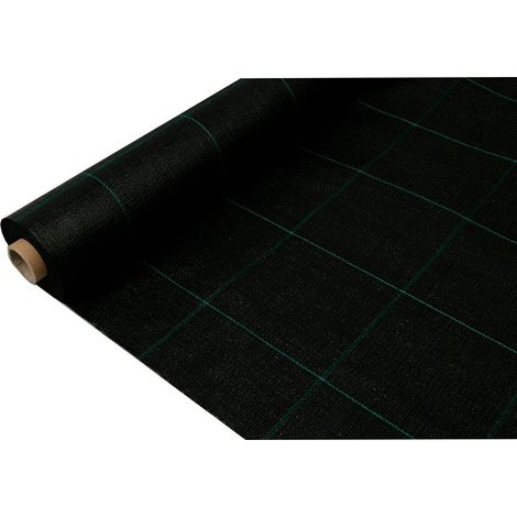 Filet anti-mauvaises herbes 100 g/m² noir 1 x 25 m