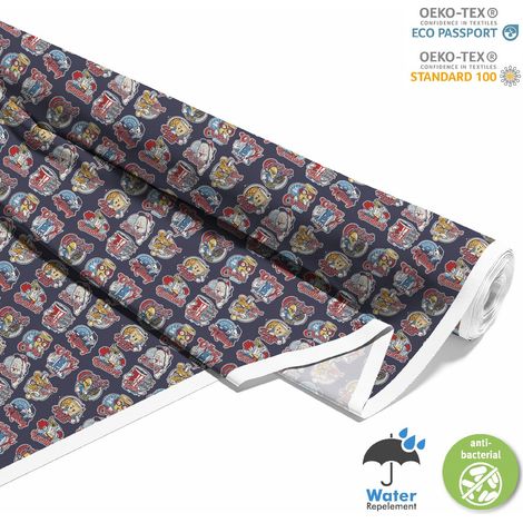OUTDOOR DEKOSTOFFE OXFORD - Motiv College-Embleme gesetzt I DX594 (1/5)