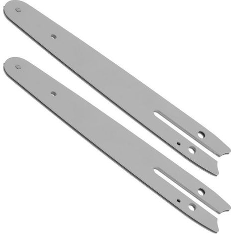 Lot de 2 guides-chaîne 6 pouces (152 mm de coupe) en acier au manganèse pour mini-tronçonneuse (1/5)