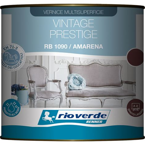 SMALTO MULTISUPERFICE 'VINTAGE PRESTIGE' Lt. 0,5 - colorazione marzapane - RENNER