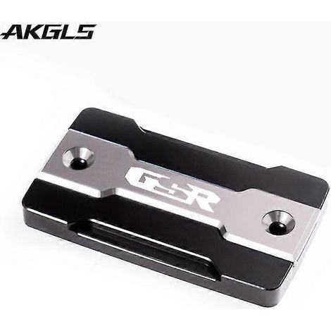 Bouchon de réservoir d'essence et de remplissage d'huile moteur pour motos Suzuki GSR 750, 400 et 600 (GSR750, GSR400, GSR600) - Accessoires : bouchon de réservoir gris (pour frein avant). (1/5)