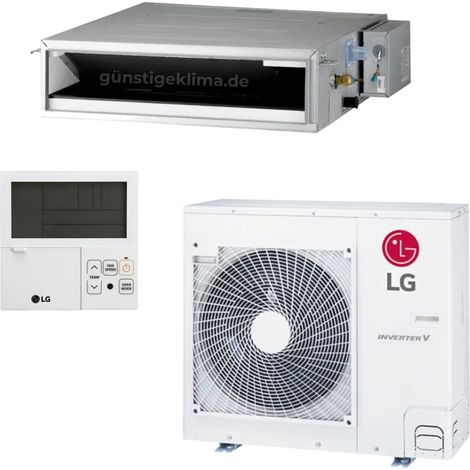 LG Compact Kanalgerät Klimaanlage A++ 9000 BTU / 2.5 kW Inverter (CL09F.N50 + UUA1.UL0)