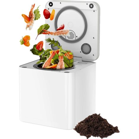 Composteur de cuisine, capacité de 3,3 L, fonction de verrouillage pour enfants, BEECO HQD-314Pro, UE (1/2)