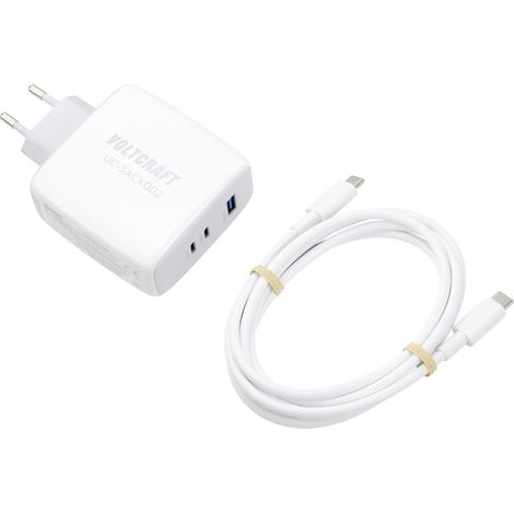 VOLTCRAFT UC-3ACX002 USB Ladegerät 100 W Innenbereich Ausgangsstrom (max.) 5 A 3 x 1x USB-A, 2x USB- (1/5)