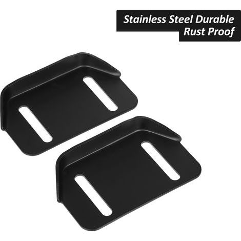 Lot de 2 patins coulissants pour souffleuse à neige 784-5580 avec matériel de montage pour MTD 784-5580-0637 pour souffleuse Yardman (1/5)
