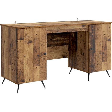 vidaXL Scrivania Legno antico 142,5 x 50 x 75 cm Legno ingegnerizzato