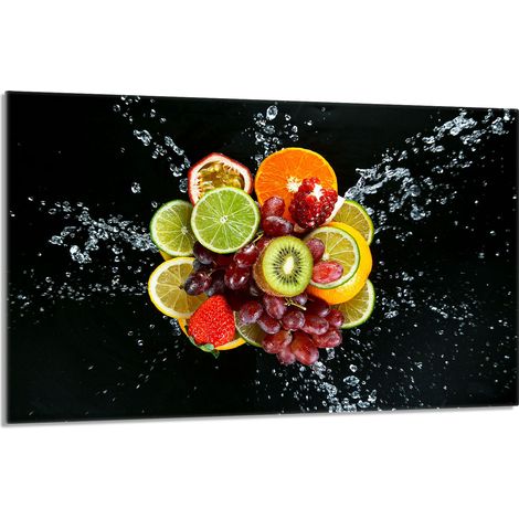 Protector de cristal para estufa 80x52 Fruta (1/5)