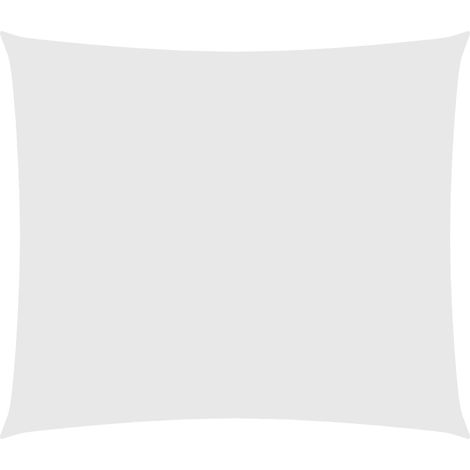 Maison Exclusive - Parasole a Vela in Tessuto Oxford Rettangolare 2,5x3 m Bianco