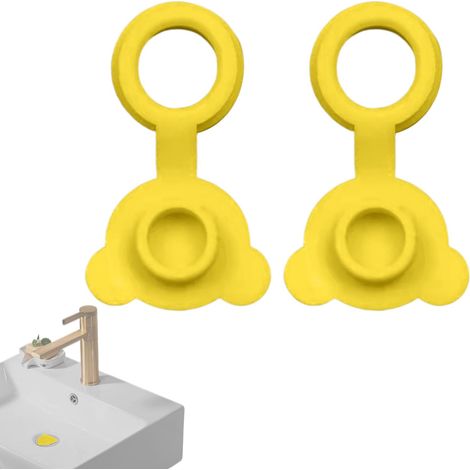 Bouchon de baignoire en silicone antidérapant, remplacement pour mécanisme verrouillage vidange
