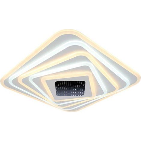 V-TAC Lampadario LED con Telecomando 150W 51x51x7cm CCT Bianco Caldo+Bianco Freddo (1/5)