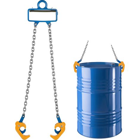 Eslinga para elevación de bidones, capacidad de carga de 2200 lb, acero de aleación duradero, 2200 LBS (1/5)