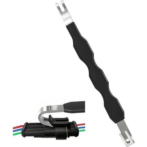 Automotive Electrical Connector Removal Tool, Universal Terminal Extractor for Automotive Wiring, Car Repair Extractor Black 1-2 (1/5)