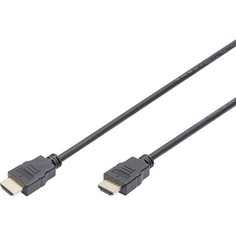 Câble HDMI haute vitesse 1.4 Digitus AK-330114-050-S avec Ethernet, HDMI A/HDMI A, 5 m (1/4)