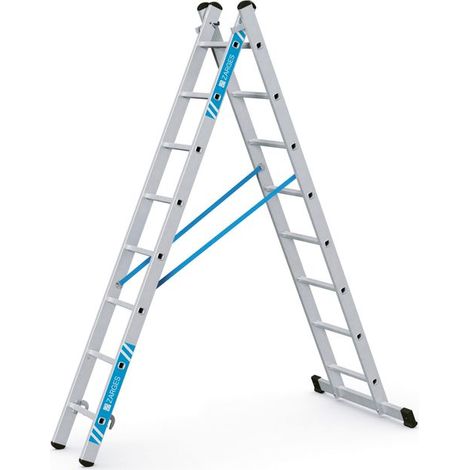 Zarges Kombileiter Combimaster Plus X 2x8 Sprossen (1/5)