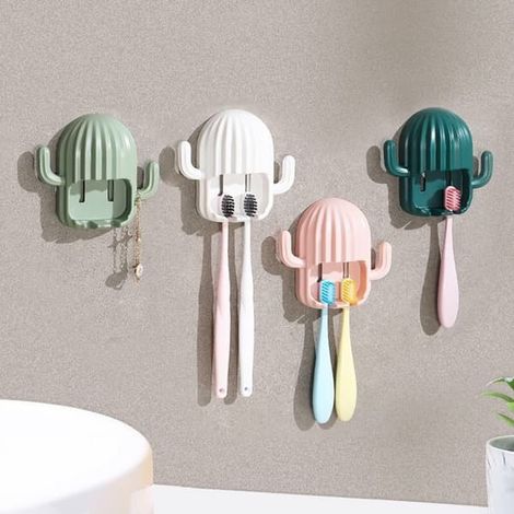 4 pcs silicone toothbrush holder tool toothbrush holder toothbrush (1/5)