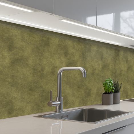 SCHIENALI CUCINA Texture - Astratto - Verde 200x60 cm (1/5)