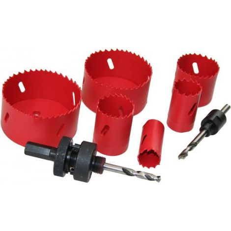 Brüder Mannesmann M44100 Lochsägen-Set 8teilig 1 St.