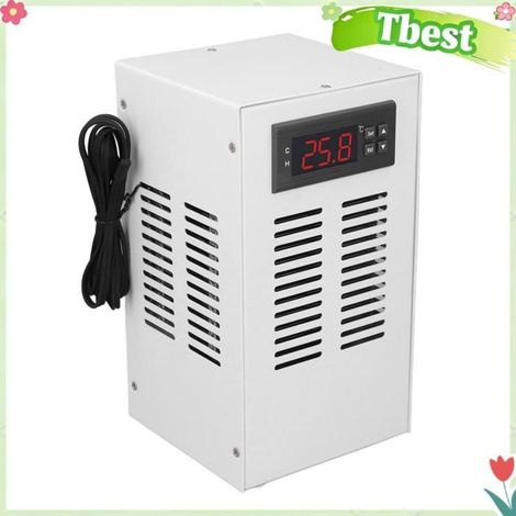 HURRISE Refroidisseur d'aquarium Contrôleur De Température Aquarium Refroidisseur Aquarium 2 En 1 AC100-240V moto eau Prise UE (1/5)