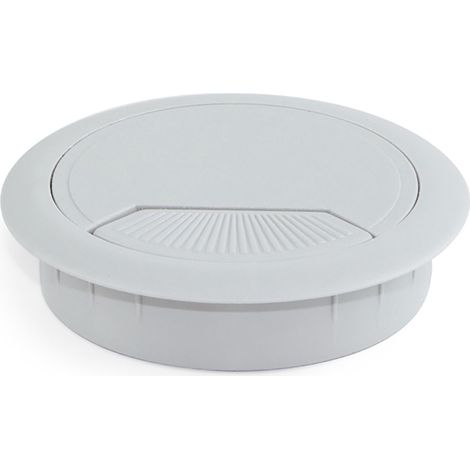 Passe-câble rond EMUCA D60 80 mm Noir (1/2)