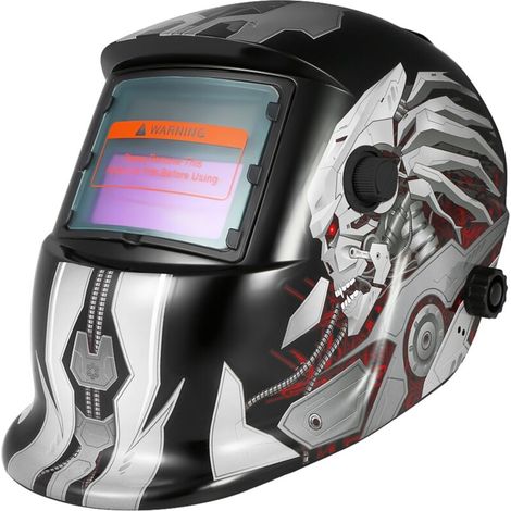 Jeffergarden Casque de soudure solaire auto-obscurcissant - professionnel TIG/MIG/meulage - protection yeux projet bricolage (1/5)