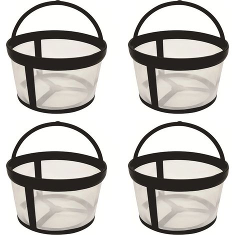 Filtre à café ou panier, 12 tasses, 8 à 12 tasses, pour 2 tasses, pour machine à café, porte-filtre ou infusion par percolation.-AquaForge (1/5)
