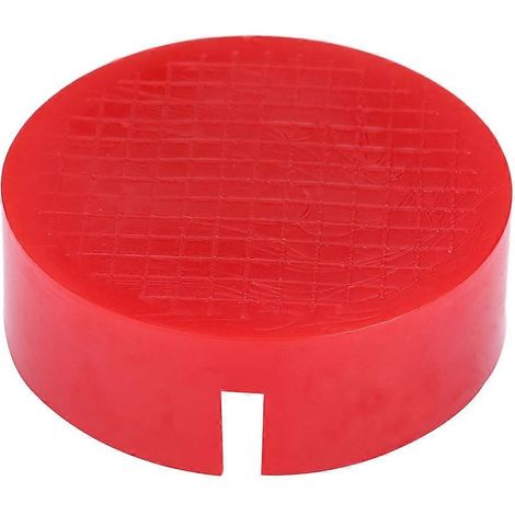Patins de levage universels avec fentes pour châssis et rails de plancher, rouges