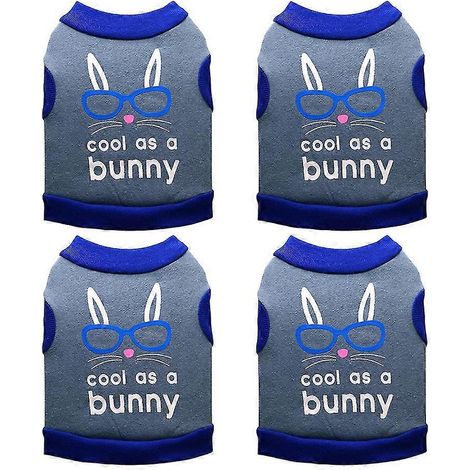4 piezas de ropa de otoño e invierno para mascotas (1/5)
