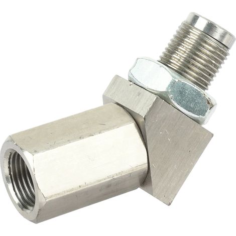 Connecteur d'extension coudé à 45 degrés pour capteur d'oxygène Jygee, entretoise catalytique, accessoires automobiles argentés, fixation durable (1/5)