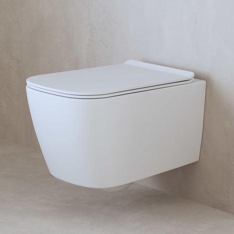ALLUVION Mars Wand-WC Tiefspüler ohne Spülrand (1/4)