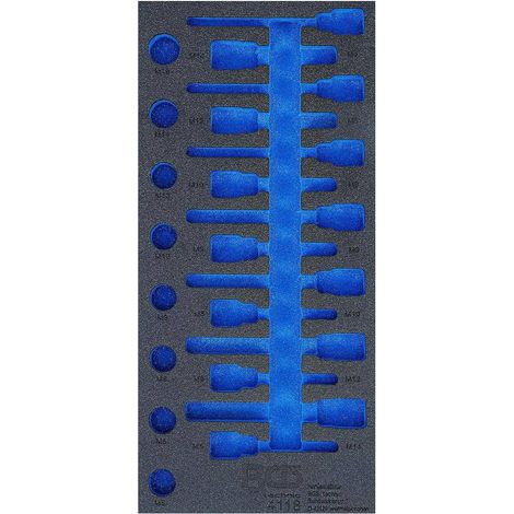 Insert de Servante d Atelier 1/3 Vide - 19,8 x 4,3 x 40,5 cm - Compatible Art. 4118 - Organisation et Gain de Place - D-Work