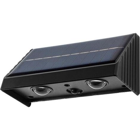 Applique Led Luce Bianca 3 Watt Pannello Solare Lampada Da Parete Esterno Ip65 (1/4)