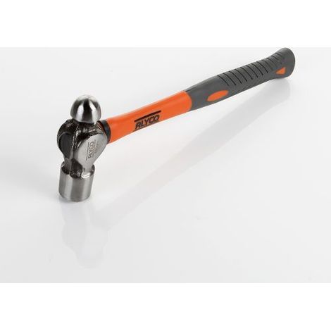 MARTILLO DE BOLA 910 GR. MANGO FIBRA VIDRIO ALYCO ORANGE