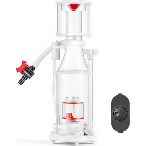 VEVOR Ecumeur de Proteines 200-400 L Ecumeur pour Aquariums deEau de Mer, pour Eliminer Dechets Organiques Aquarium Marin et Recifal, avec Pompe a Aiguilles CC, Controle Reglable, Silencieux deAir (1/5)