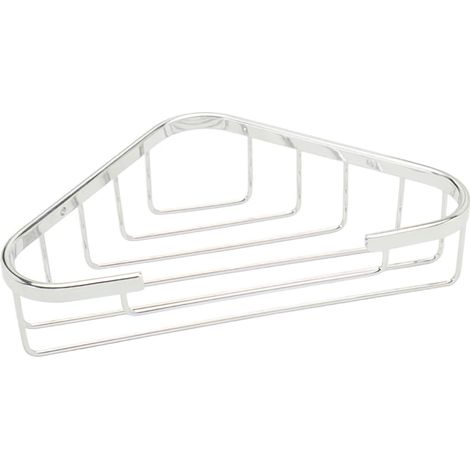 Corbeille d'angle en acier inoxydable Maurer 17x17x5,5 cm.