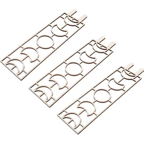 Tuteur décoratif pour plantes en pot, 6 supports en bois naturel pour la culture des fleurs, idéal pour les jardins, empêche l'enchevêtrement. (1/5)