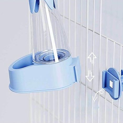 Bebedero para jaulas de pájaros - Bebedero automático para loros - Comedero automático - Dispensador de agua automático (1/5)