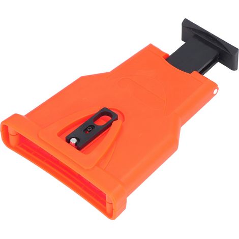 Orangefarbener Kettensägenkettenschärfer, Schnellschärfer für Holzsägen, Kettenschleifwerkzeug, Sägekettenfeile (Kartonverpackung, kontaktieren Sie uns). (1/5)