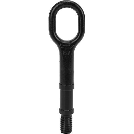 GARRYFIZH Crochet de remorquage noir pour voiture 1T0 805 615 A, anneau de remorquage robuste pour pare-chocs et remorque